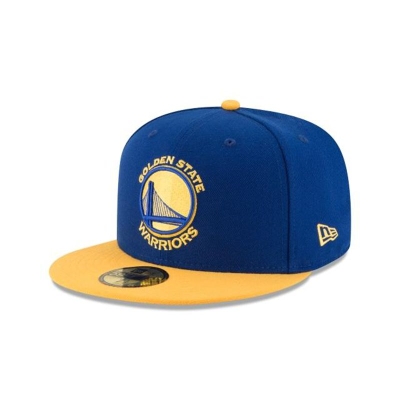 Golden State Warriors Gorra | New Era NBA 2tone 59fifty Fitted Cap Mexico - Azules